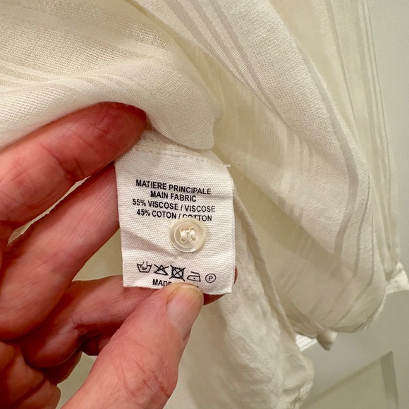 Vanessa Bruno Nipoa top - white - Picture 5 of 7